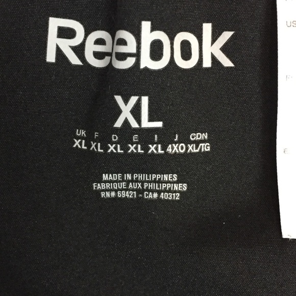 Reebok Board Shorts Mens XL Black Playdry Lightweight Unlined Swim Shorts - Picture 6 of 10